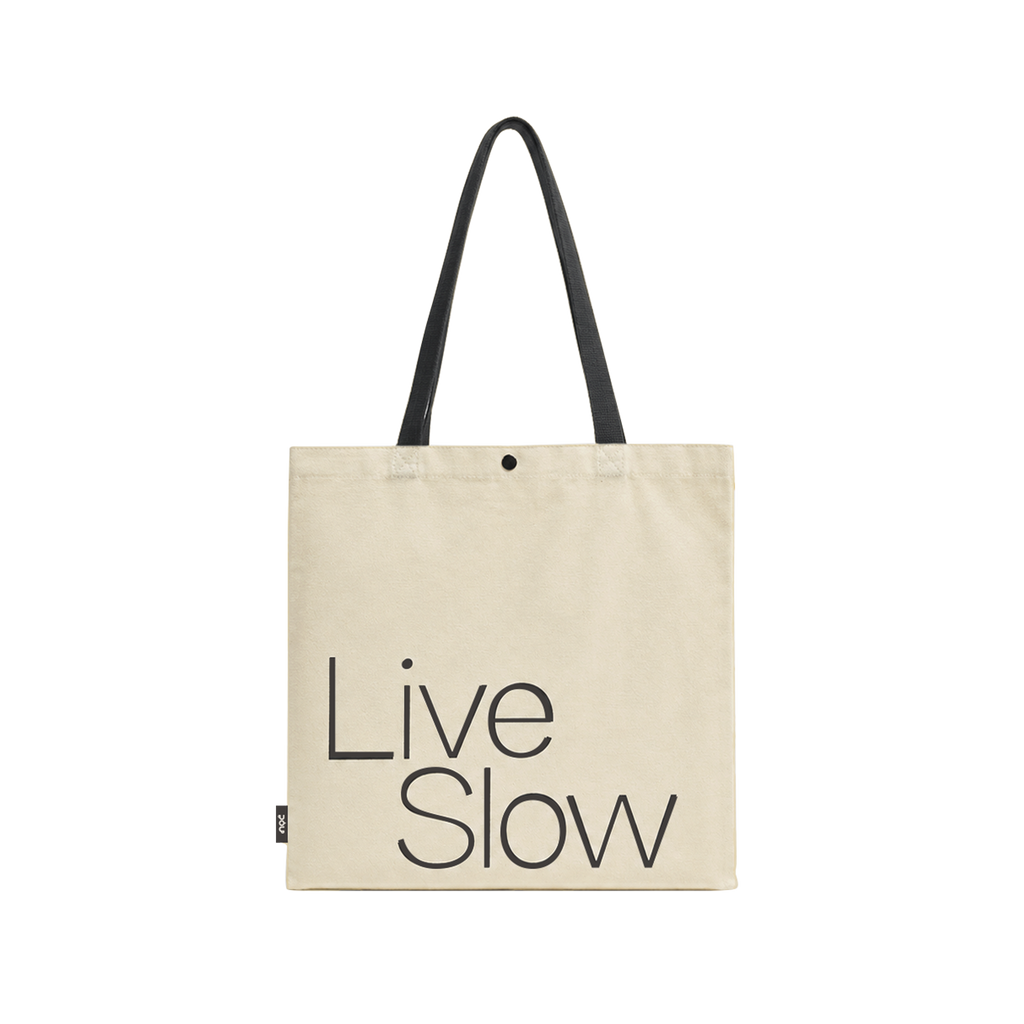 noc Live Slow Tote Bag